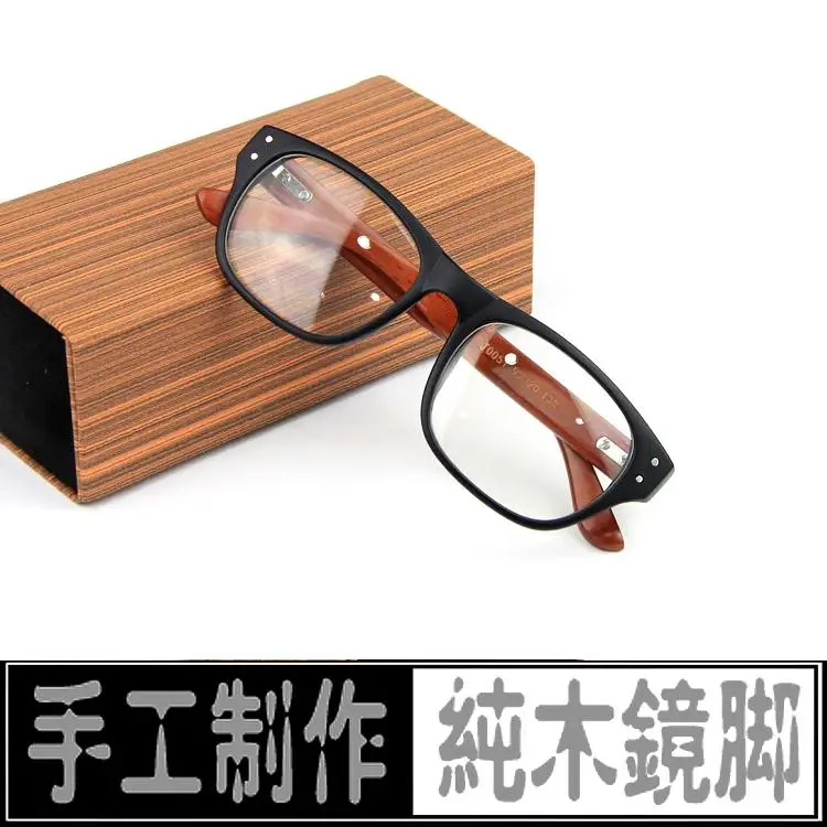 2018 высокое качество оправа для очков Джонни Депп деревянные очки оправы мужчин и