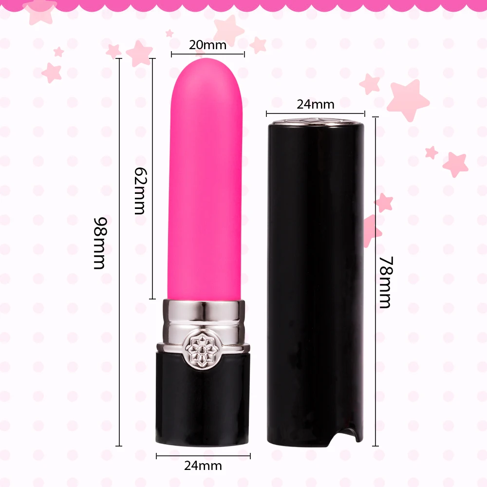Помада Мини секретная Пуля Вибратор USB зарядка 10 вибрационные Режимы вибрации