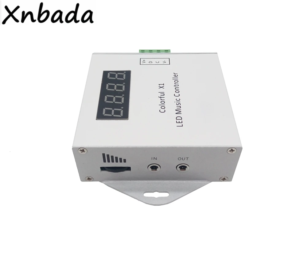 Светодиодная лента WS2812B WS2811 SK6812 USC1903 музыка X1/X2 светодиодный контроллер