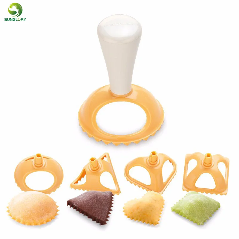 Пластиковый инструмент для прессования пельменей 4 шт./компл. | Дом и сад