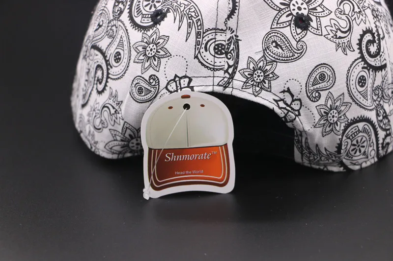 Регулируемая Повседневная Бейсболка с цветочным принтом для мужчин и женщин