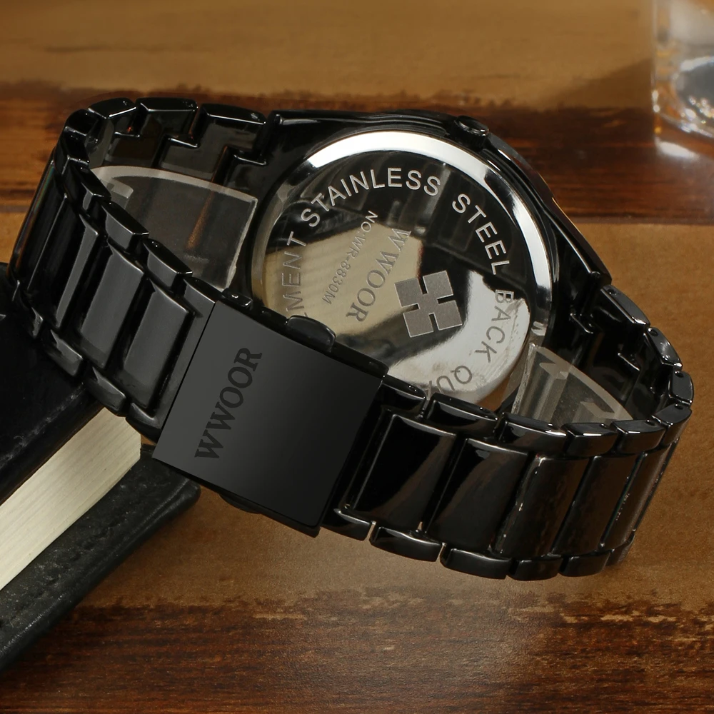 2017 простые брендовые роскошные мужские водонепроницаемые спортивные часы из