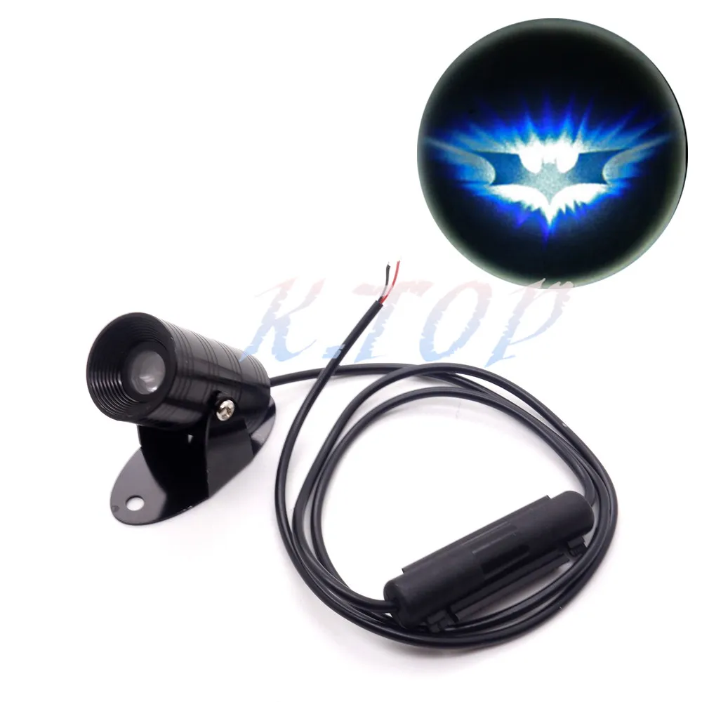 Новый 3D Темный рыцарь Бэтмен логотип мотоцикл лазерный проектор LED свет