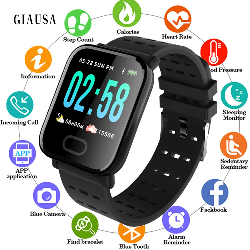 Новый смарт-браслет Reloj Inteligente pulsotro Ritmo Cardi фитнес-трекер умный браслет с