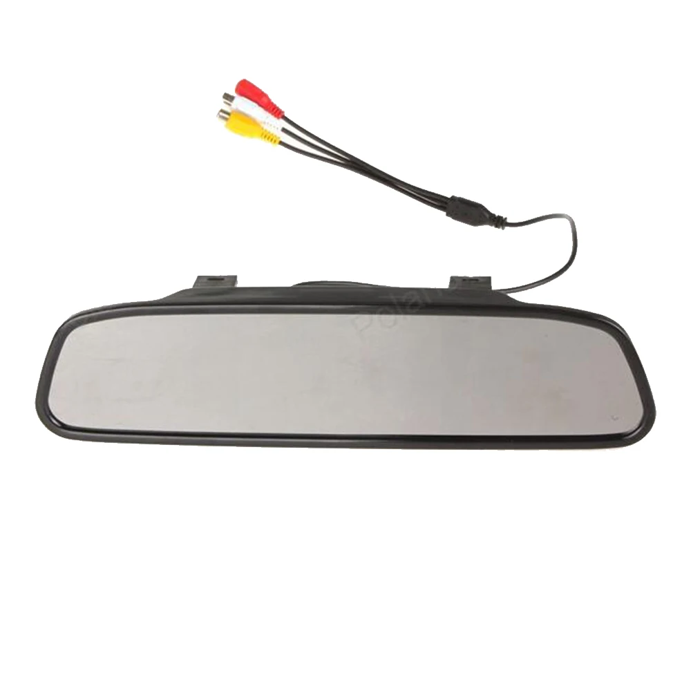 

HD display 4.3 inch TFT LCD Car Rearview Mirror Monitor Screen Parking Assistance reversing priority