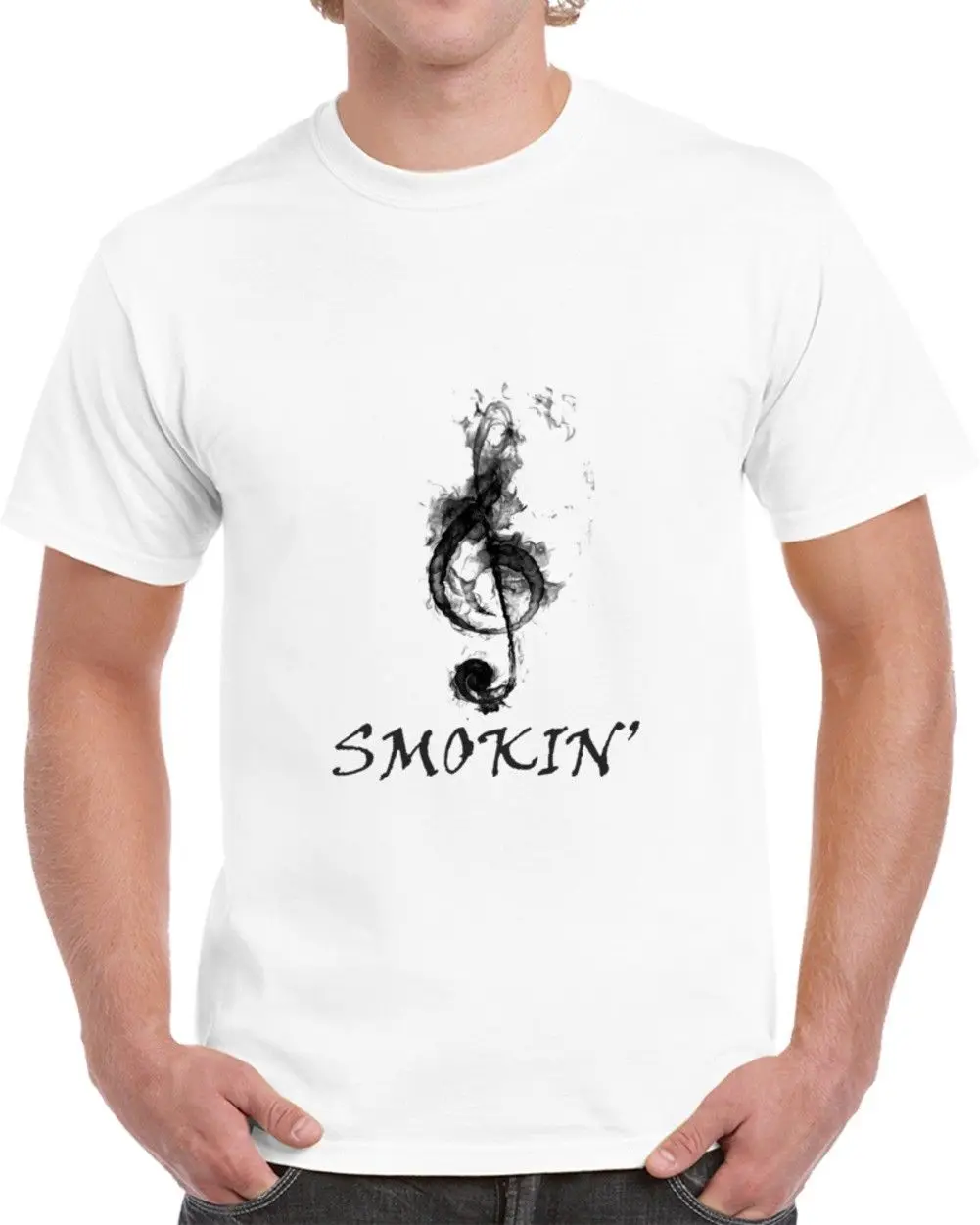 Фото Музыка Smokin 'Мужская рубашка дым музыка белый черный Мужская одежда Музыка Smokin 'Мужская рубашка дым музыка белый черный Мужская одежда
