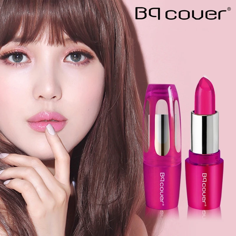 Bqcover 2018 новый бренд Цвет Пробуждение Гигиеническая помада роза оранжевый вишни