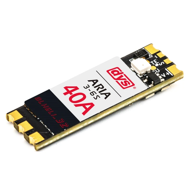 DYS Aria BLHeli_32bit 40A ESC 3-6S BLHeli_32 Dshot1200 Built-in Current Meter for RC MultiRotor FPV Racing Drone | Игрушки и хобби