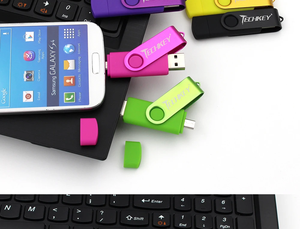 OTG usb флеш-накопитель, 4 ГБ, 8 ГБ, 16 ГБ, 32 ГБ, 64 ГБ, micro usb, смартфон, флешка, внешний накопитель, карта памяти для samsung