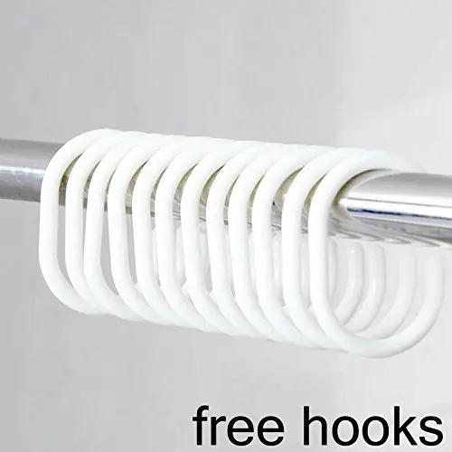 Набор душевых занавесок на рассвете темно-синее желтое небо белое облако черное