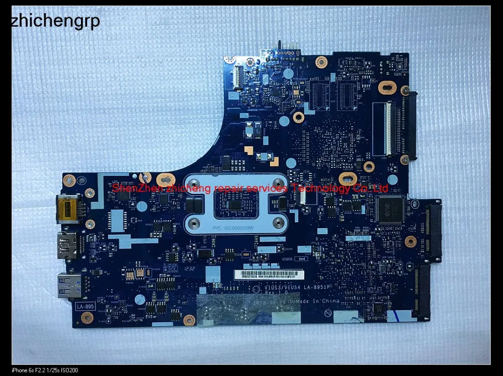 Для lenovo Ideapad S400 Материнская плата ноутбука VIUS4 LA-8951P SR0U3 I3-2365M HM65 DDR3 интегрированная