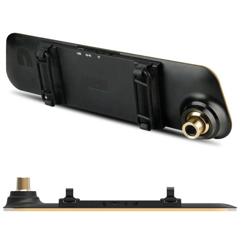 E-ACE Автомобильный видеорегистратор заднего вида Камера зеркало Авто Dashcam видео