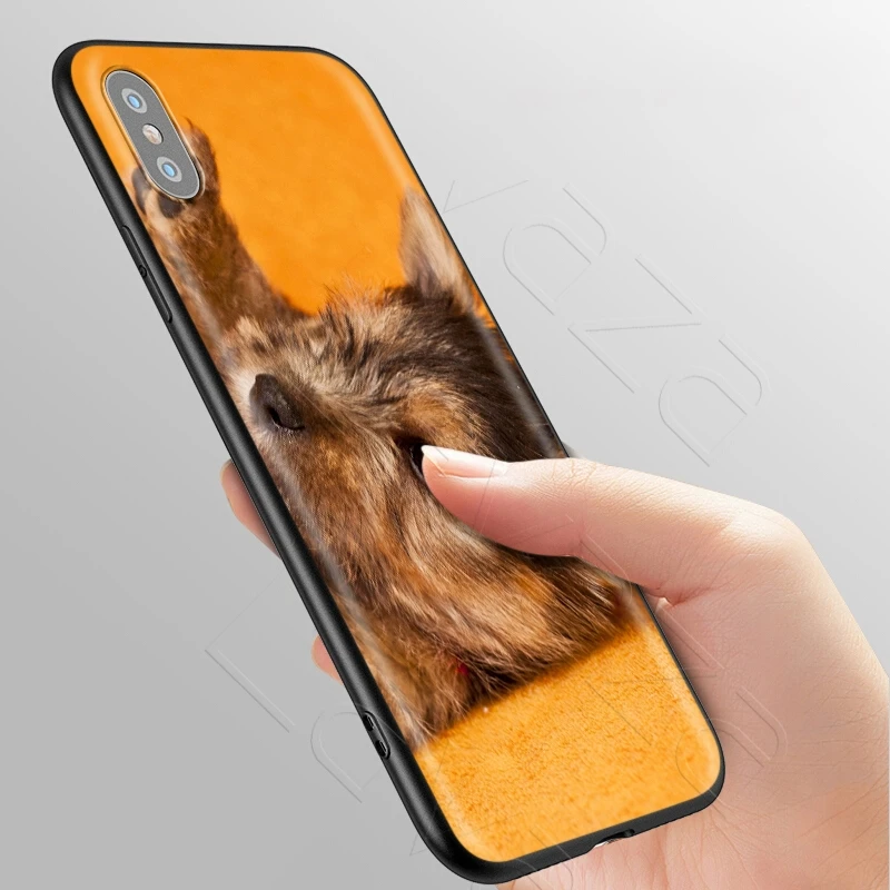 Lavaza Yorkshire Terrier Dog Puppy Case for iPhone 11 Pro XS Max XR X 8 7 6 6S Plus 5 5s se |