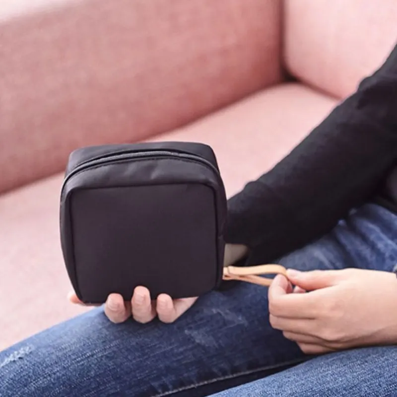 

Yesello Nylon Cosmetic Bag Small Women MakeUp Organizer Bag Waterproof Storage Bag Travel Portable Mini Bag