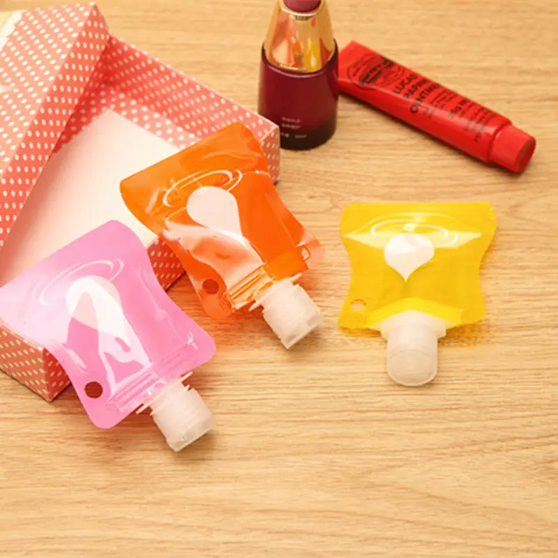 Милые портативные дорожные флаконы для хранения косметики шампуня жидкости