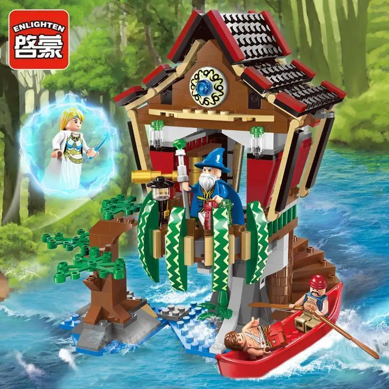 Просветите 1309 легендарные Пираты над водой село свободный дух сферах Building Block
