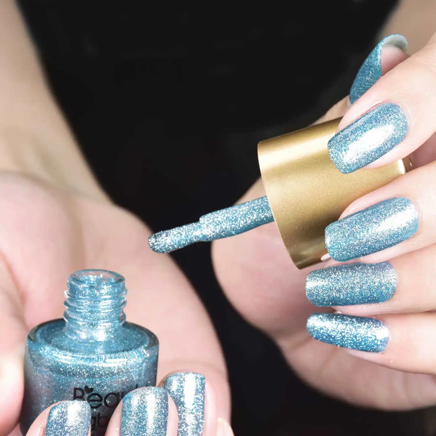 BeautyBigBang 5 бутылочек Набор лаков для ногтей кристалл жемчуг бриллианты блеск лак для ногтей маникюр Блеск лак для ногтей