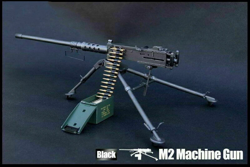 1/6 фигурка солдата, сцена, аксессуары M2, пулемет Браунинг, модель ZY8031, черный/Пустынный цвет, игрушечное оружие, модель 12 дюймов, экшн