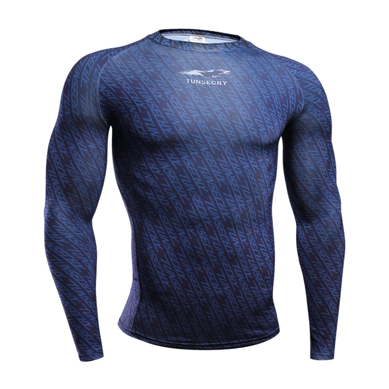 Mavic Мышцы Мужчины Сжатия Натянутой Кожи Рубашка С Длинными Рукавами Велосипедные