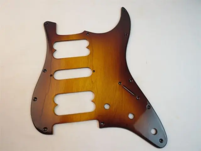 

1PCS solid maple wood STRAT GUITAR HSH Pickguard #3203