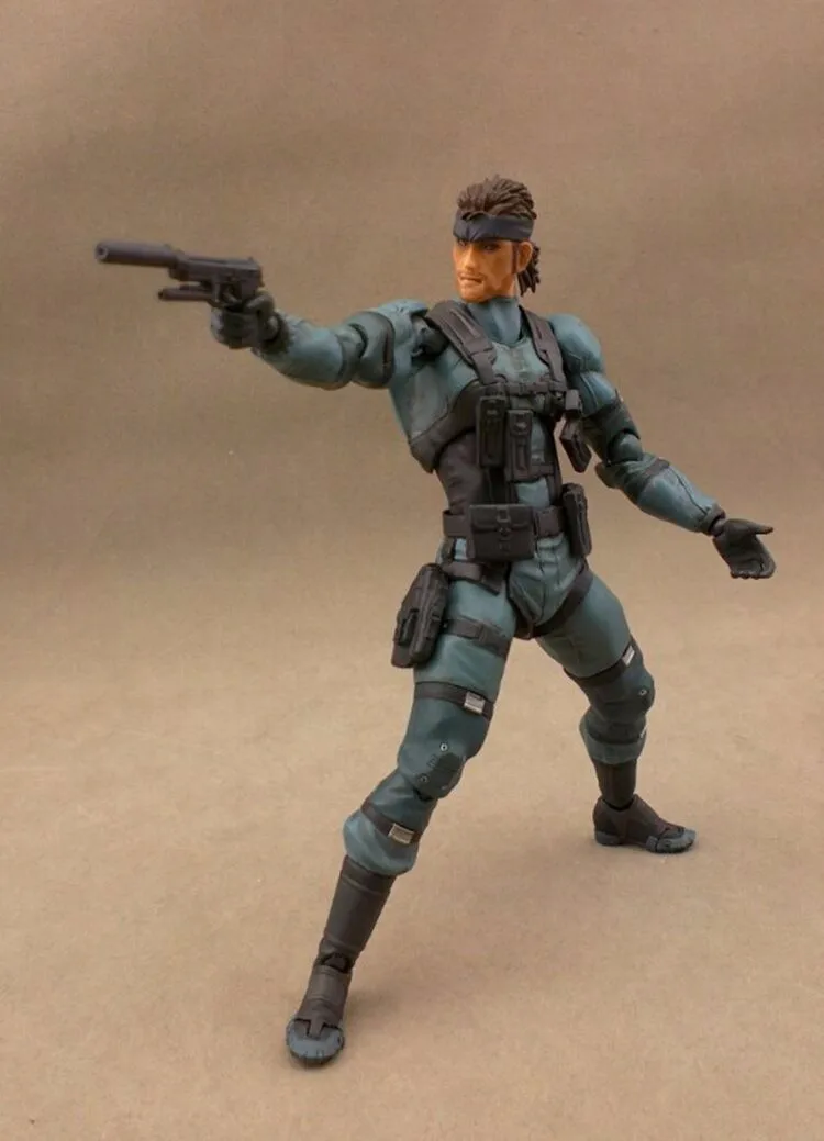 Figma 243 METAL GEAR SOLID 2: SONS OF LIBERTY 15 см змея ПВХ фигурка Коллекционная модель игрушки