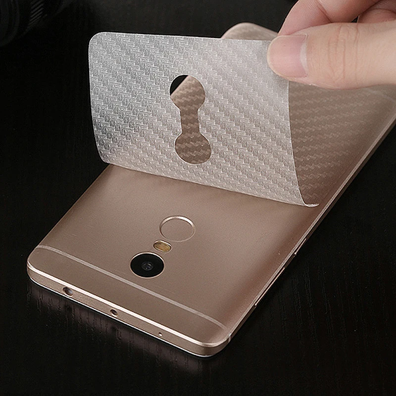 3d-пленка из углеродного волокна для задней панели Xiaomi Note 4 4X 5A MIX 2 MAX 5 шт./лот защита