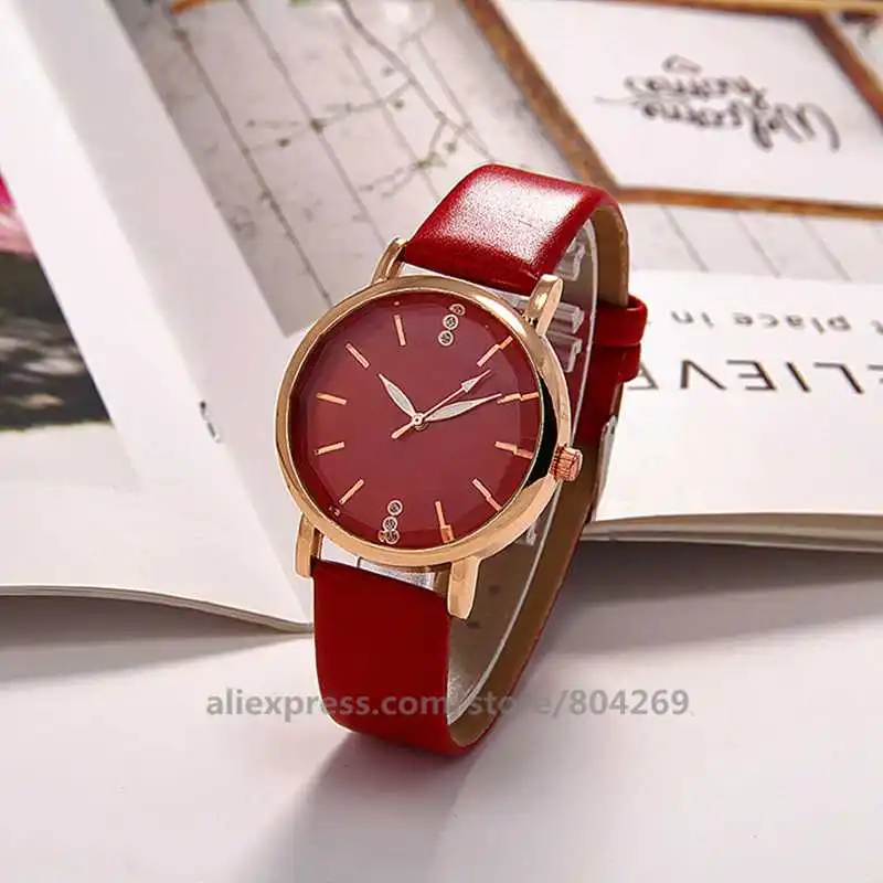 Popular New Hot 919884 Luxury Crystal Watch Women Fashion Dress Wristwatches Women Rhinestone Quartz Watches