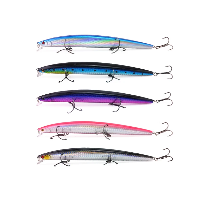 7.08'' Minnow Fishing Lure Quality Professional Hard Bait With 6 Hook Tackle 3D Eyes Crankbait Wobblers 18cm 22.9g | Спорт и