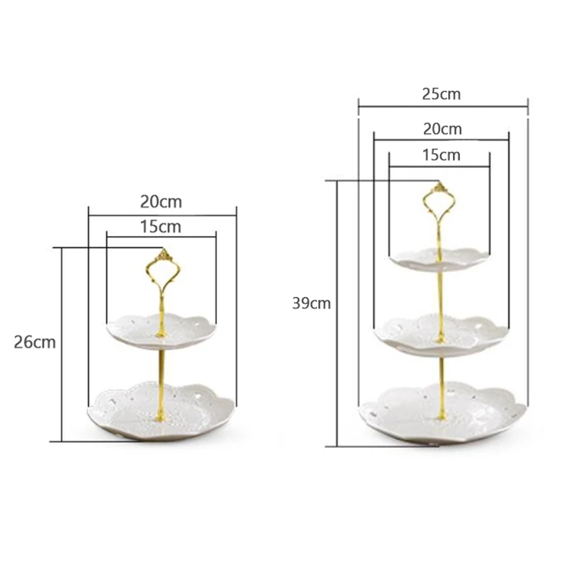 1 Набор подставка для торта в форме короны тарелка фруктов и декоративная