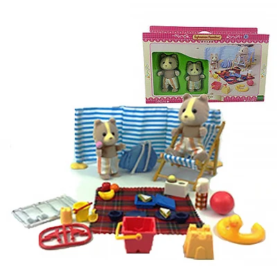 22388 Sylvanian Families кукольный домик мебель игровой набор аксессуары сад/спальня/гостиная/ванная комната/кухня без рисунка Запечатанный - Цвет: 22388
