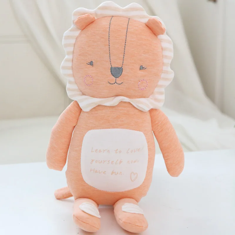 Cute Lion Dog Elephant Monkey Doll Baby Soft Plush Toys Children Puppy Accompany Sleeping Mate Stuffed Animal Infants Xmas Gift | Игрушки и