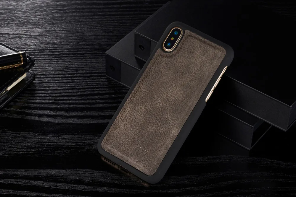 DG. MING кожаный чехол для Apple iphone X, чехол для Coque iphone X, чехол-книжка, кошелек, чехол для телефона s для Apple X iphone X