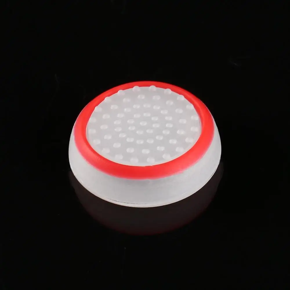 white and red Игровой аксессуар, силиконовая ручка для большого пальца, защитная крышка для PS4/3 для Xbox 360/для Xbox one, игровые контроллеры 2 шт./лот - Цвет: white and red