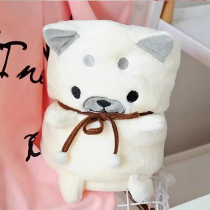 YunNasi мягкая игрушка для собаки с одеялом мягкие игрушки Kawaii shaba Inu спальный коврик