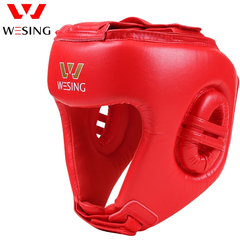 Wesing AIBA боксерская защита для головы полузакрытый шлем профессиональная защита для соревнований по искусству санды