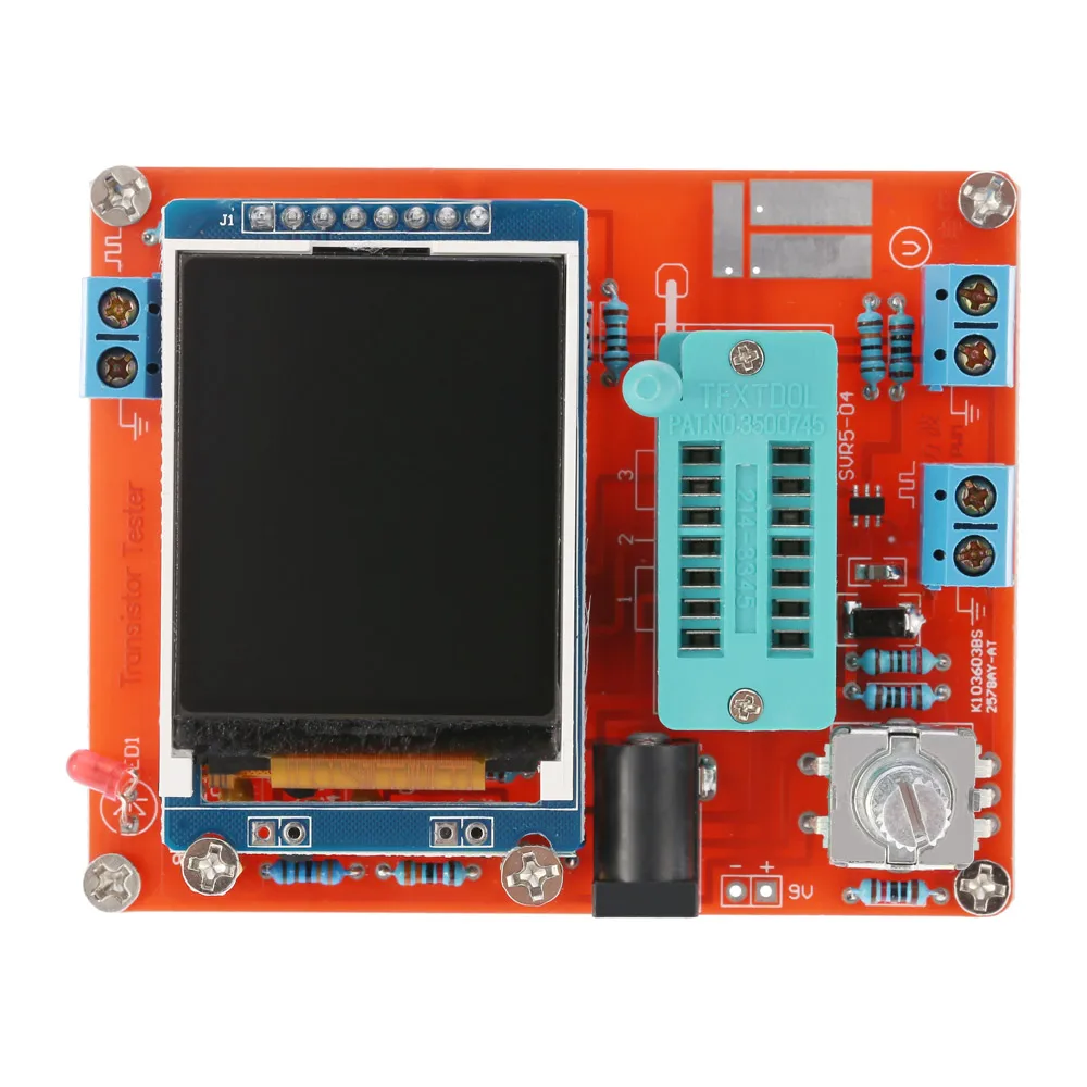 Многофункциональный ЖК дисплей GM328 тестер транзисторов Диодная емкость ESR