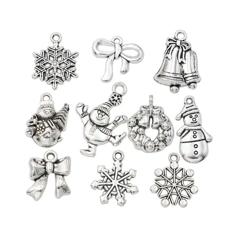 10 шт. аксессуары для изготовления ювелирных изделий|charm pendant|charm antique silvercharms |