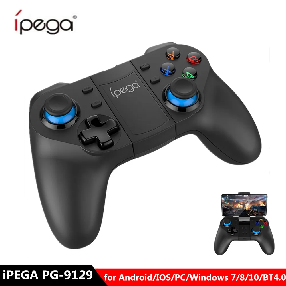 IPEGA PG 9129 Bluetooth беспроводной геймпад с держателем пользовательская функция гибкий