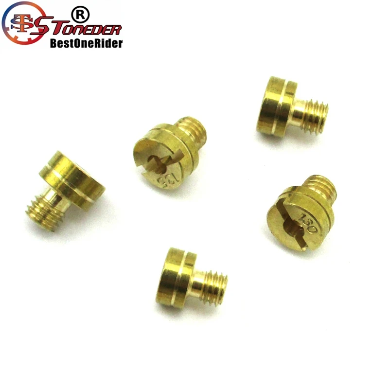 Крупные круглые главные струи карбюратора STONEDER для Mikuni #130 #135 #140 #145 #150 VM22 VM24 VM26 VM30