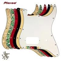 Детали для гитары Pleroo, для США \ Mexico Fd Strat ST, пустая накладка с 11 отверстиями, стандарты США