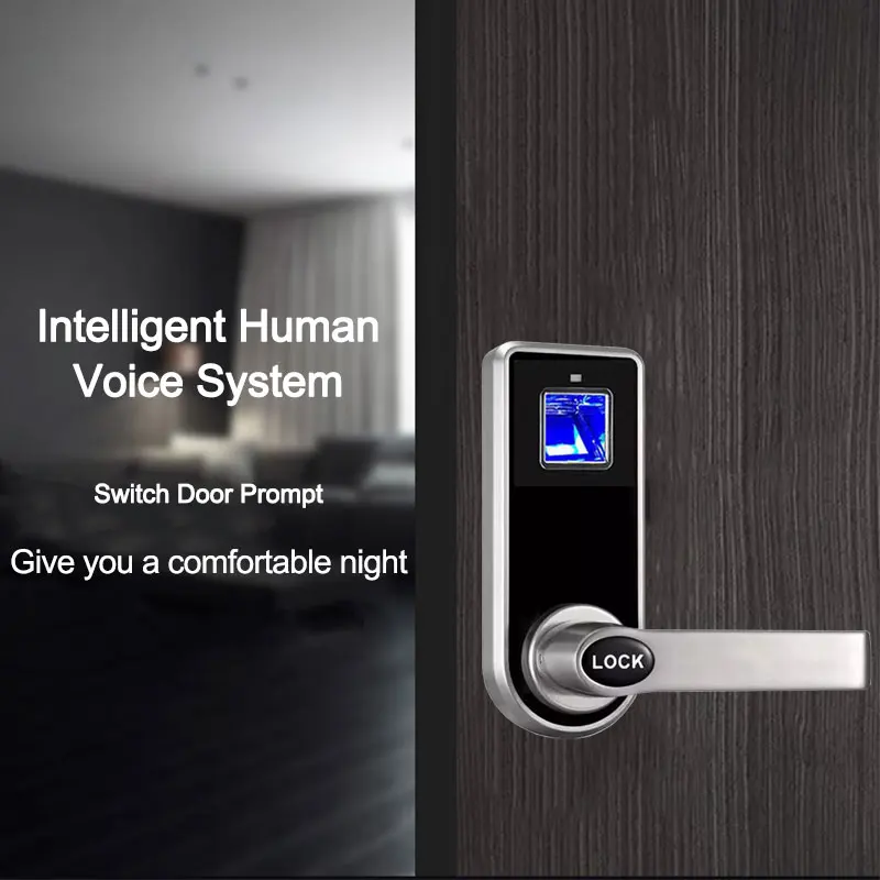 Eseye Biometric Smart Lock Door For Family Hotels Digital Electronic Fingerprint | Безопасность и защита