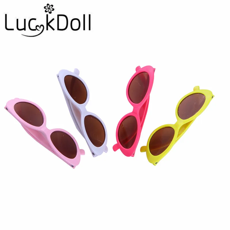 Солнцезащитные очки с принтом LUCKDOLL 18 дюймов американская и 43 см аксессуары для