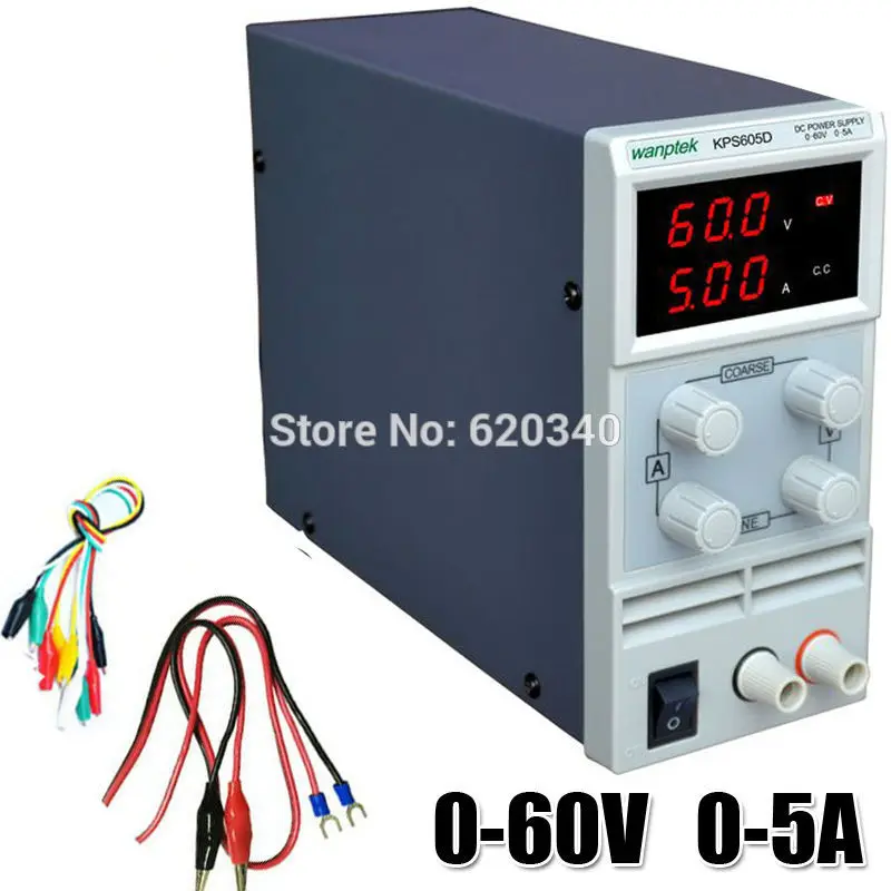 Мини-импульсный источник питания постоянного тока KPS605D 60V 5A одноканальный