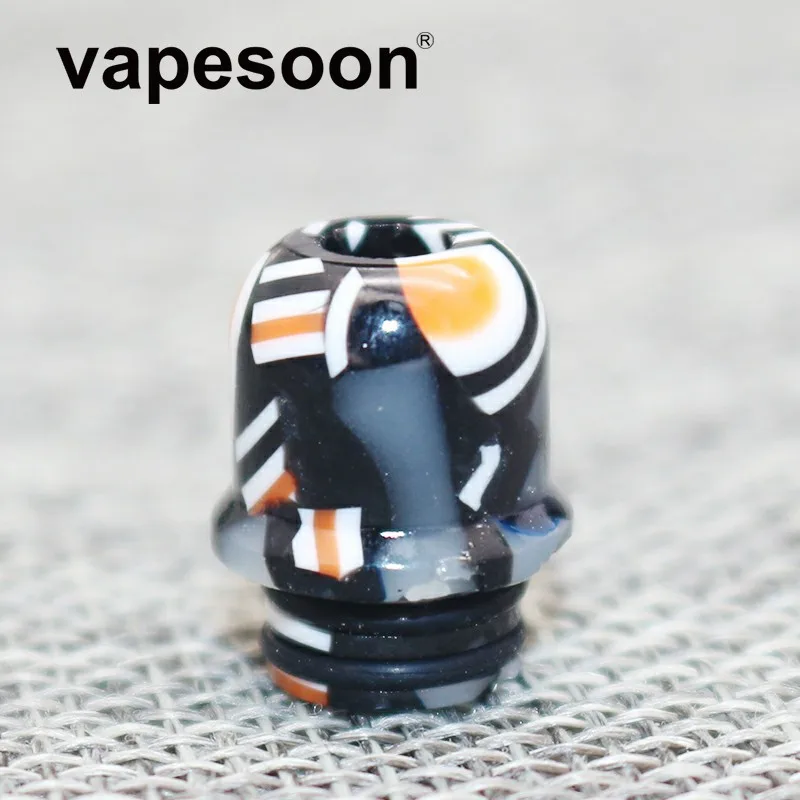 

10pcs 510 Drip Tip flag design Wide Bore Mouthpiece Vape Drip Tips for 510 Thread RTA RDTA tank as Cascade Baby/Mini baby prince