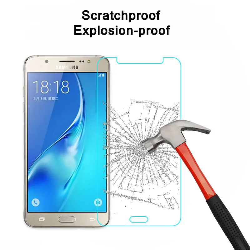 Защитное стекло CHOEOIWE 9H для Samsung Galaxy J7 2015 J701 J701F Neo NXT J701M J7|Защитные стёкла и плёнки