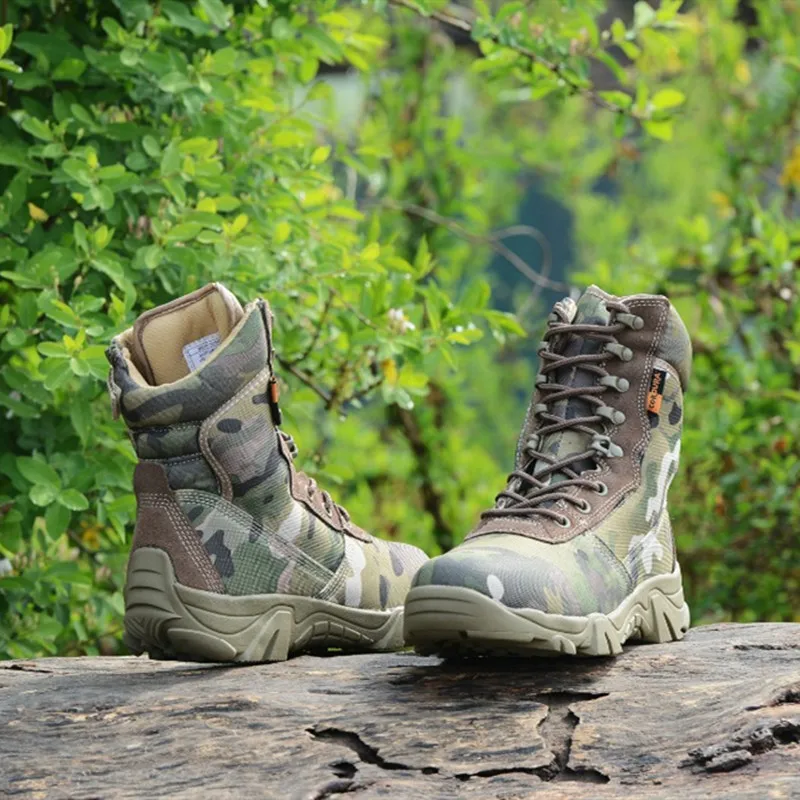 Мужские камуфляжные ботинки для отдыха на открытом воздухе альпинизма