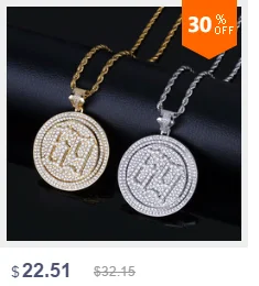 Мужские ожерелья Iced Out обувь кулон цепочки и ожерелья с золотой цепочкой Новое поступление AAA+ кубический циркон хип хоп ювелирн
