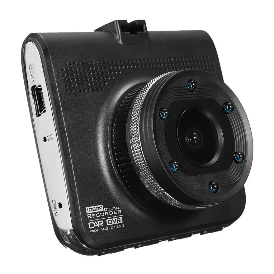 Мощный Автомобильный видеорегистратор 1080p HD на передней панели DVR Прочный