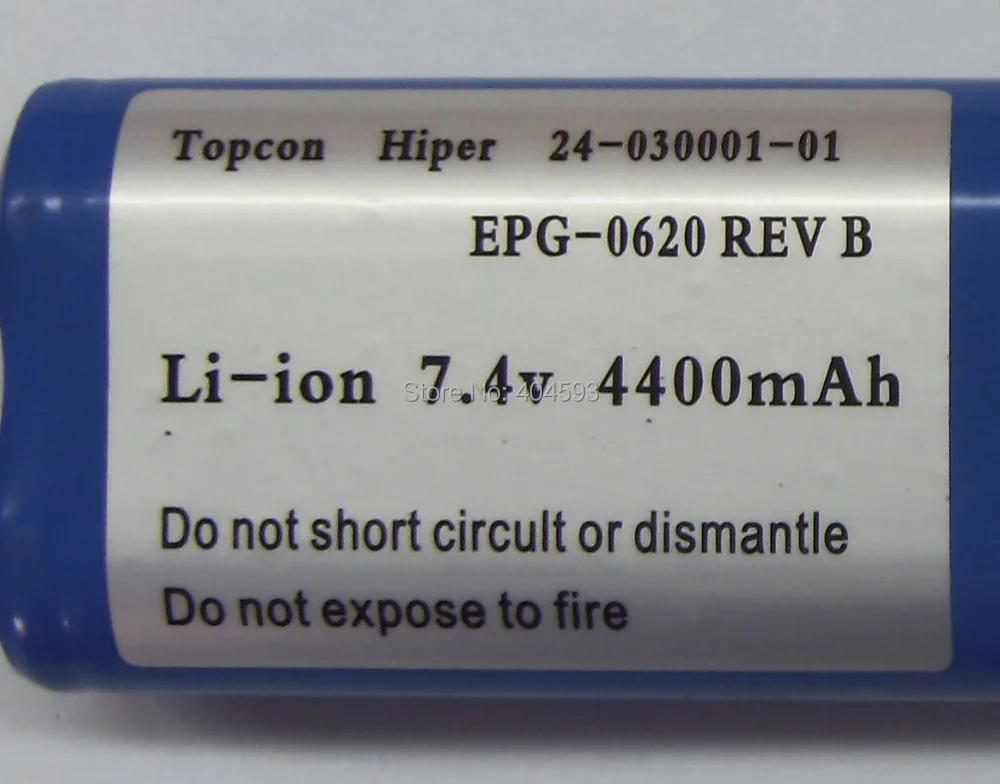 Совершенно новый аккумулятор 24 030001 01 для Topcon Hiper GPS 7 4 В 4400 мАч|topcon battery|battery topcontopcon