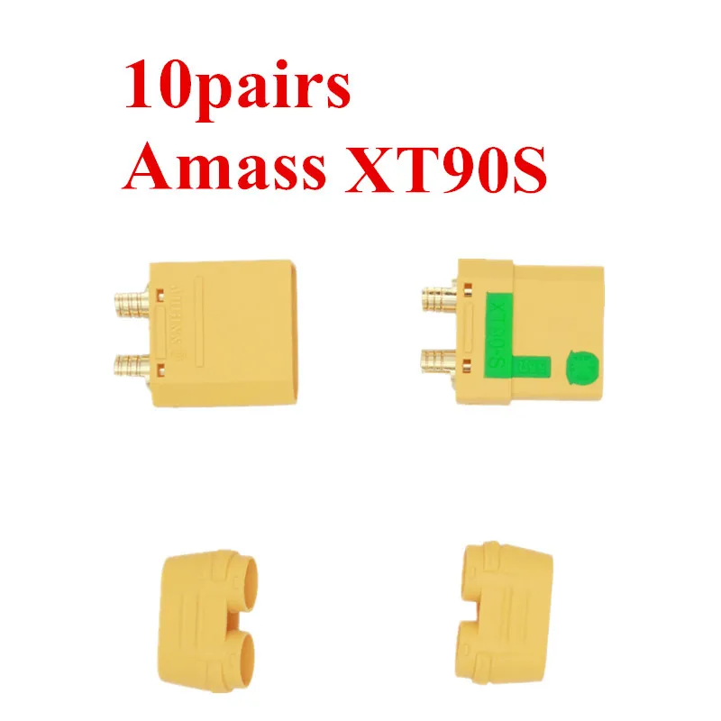 Amass XT30U XT30 XT90HS XT90H XT90S вилки для RC Lipo батареи мужские и женские разъемы 40 90A более